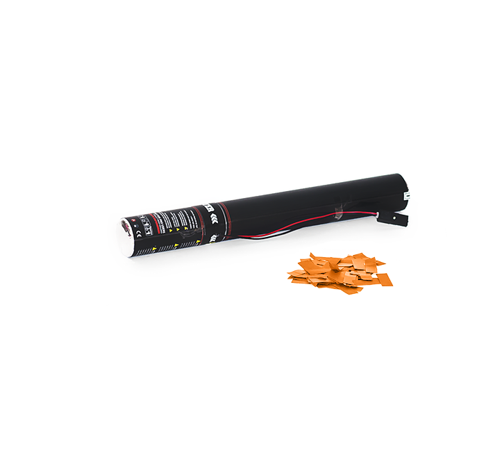 TCM FX - Elektromos Konfetti Ágyú 50cm - Narancssárga